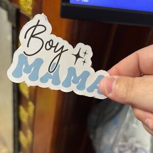 Boy Mama Sticker